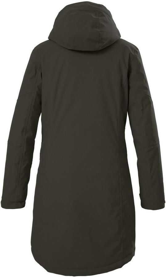 Killtec Parka Dames functionele parka Waterdichte ademende damesparka met afneembare capuchon - Foto 4