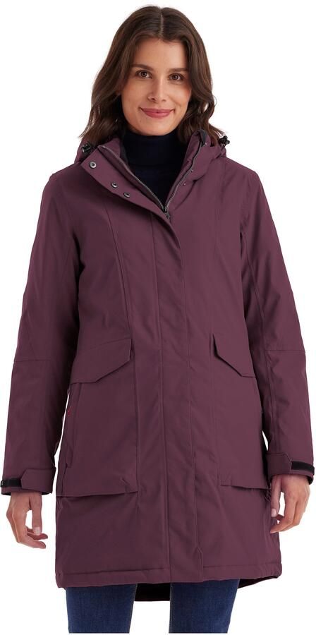 Killtec Parka Dames functionele parka Waterdichte ademende damesparka met afneembare capuchon - Foto 7