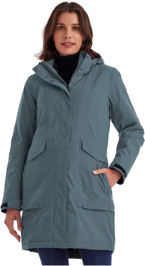 Killtec Parka Dames functionele parka Waterdichte ademende damesparka met afneembare capuchon - Foto 7