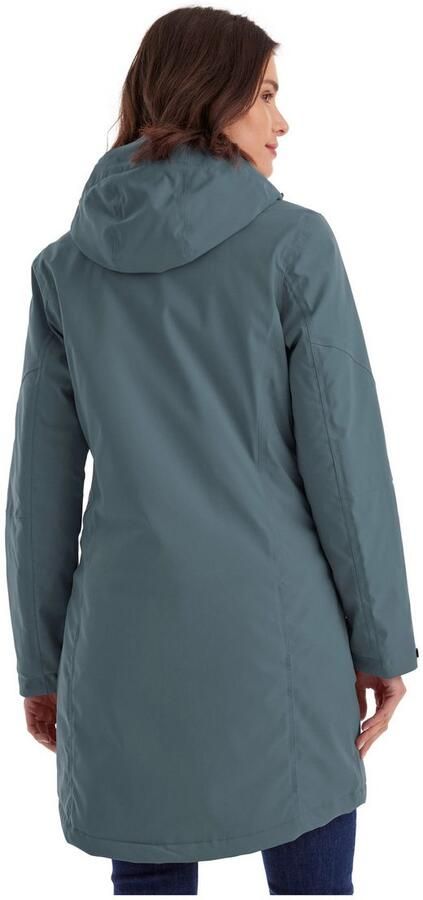 Killtec Parka Dames functionele parka Waterdichte ademende damesparka met afneembare capuchon - Foto 5