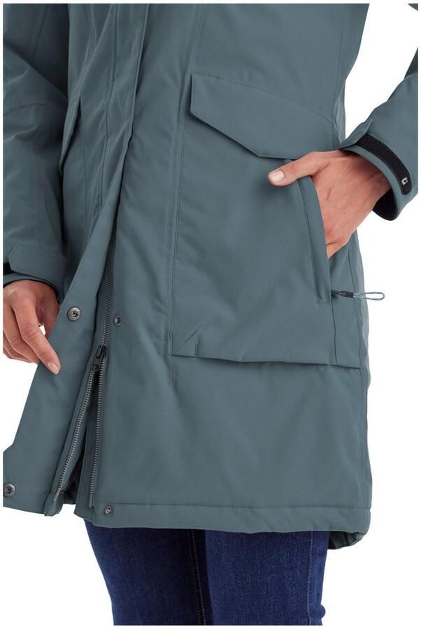 Killtec Parka Dames functionele parka Waterdichte ademende damesparka met afneembare capuchon - Foto 2