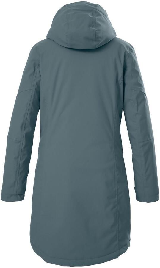 Killtec Parka Dames functionele parka Waterdichte ademende damesparka met afneembare capuchon - Foto 4