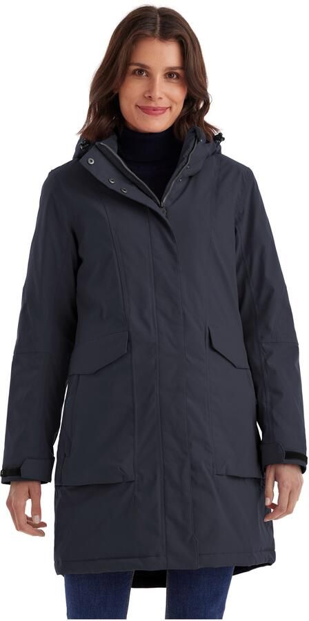 Killtec Parka Dames functionele parka Waterdichte ademende damesparka met afneembare capuchon - Foto 7