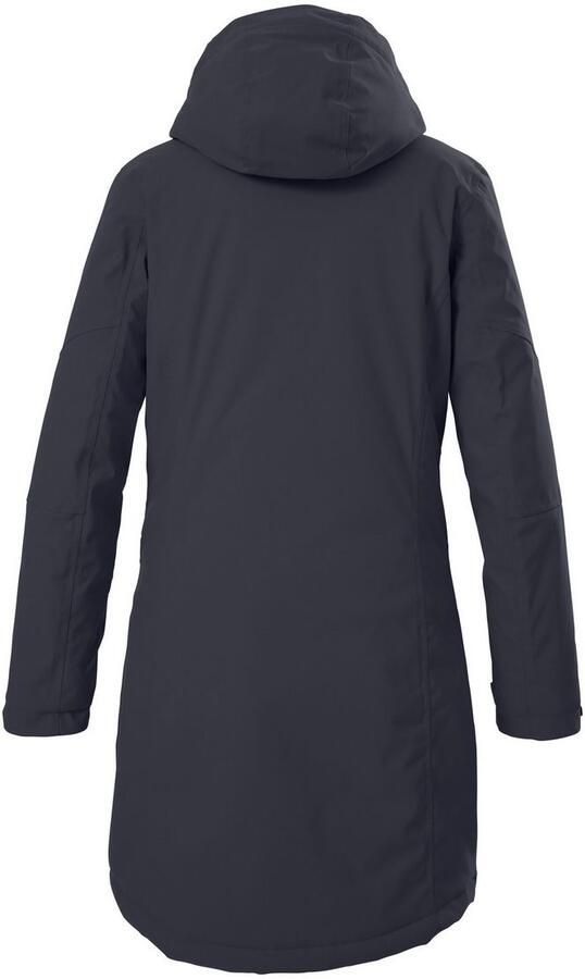 Killtec Parka Dames functionele parka Waterdichte ademende damesparka met afneembare capuchon - Foto 4