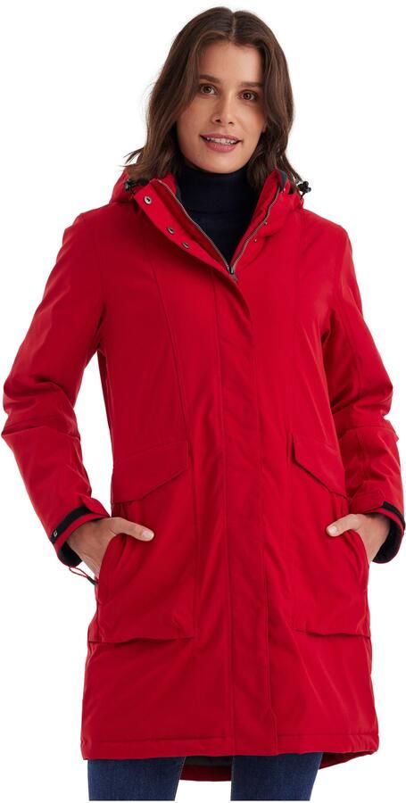 Killtec Parka Dames functionele parka Waterdichte ademende damesparka met afneembare capuchon - Foto 7