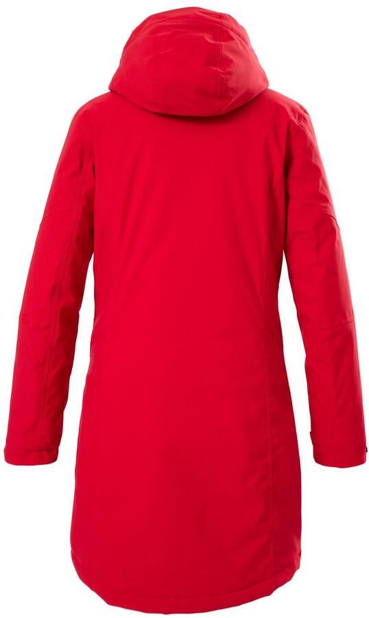 Killtec Parka Dames functionele parka Waterdichte ademende damesparka met afneembare capuchon - Foto 4