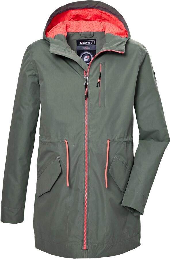 Killtec Parka KOS 148 GRLS PRK Wind- en waterdichte parka reflecterend PFAS-vrij geïmpregneerd - Foto 2
