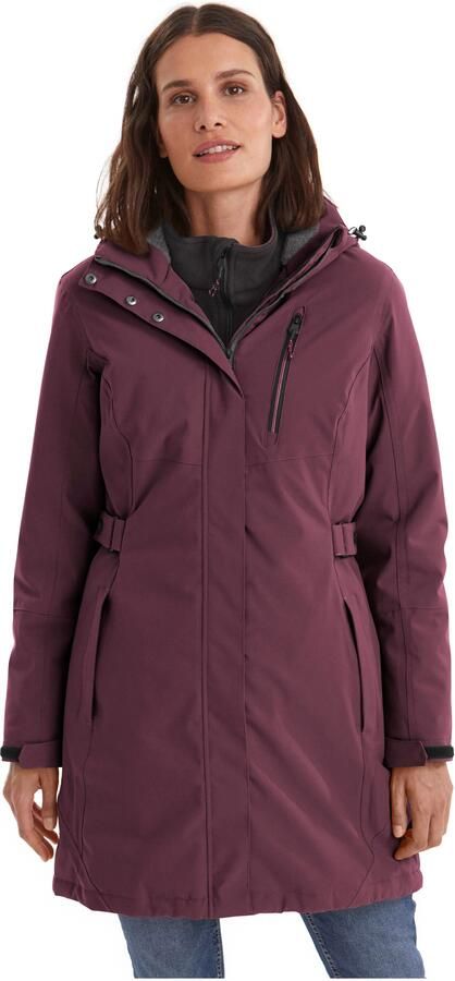 Killtec Parka KOW 165 WMN PRK Water- en winddichte parka met teddyfleece en afneembare capuchon - Foto 11