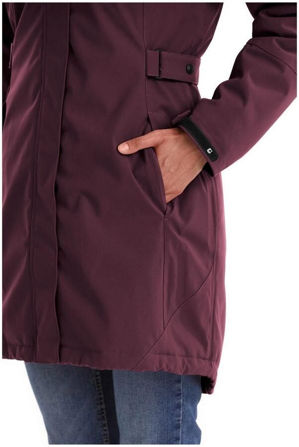 Killtec Parka KOW 165 WMN PRK Water- en winddichte parka met teddyfleece en afneembare capuchon - Foto 5