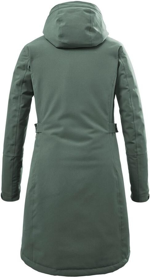 Killtec Parka KOW 165 WMN PRK Water- en winddichte parka met teddyfleece en afneembare capuchon - Foto 4