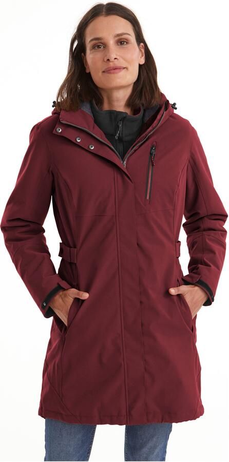 Killtec Parka KOW 165 WMN PRK Water- en winddichte parka met teddyfleece en afneembare capuchon - Foto 11