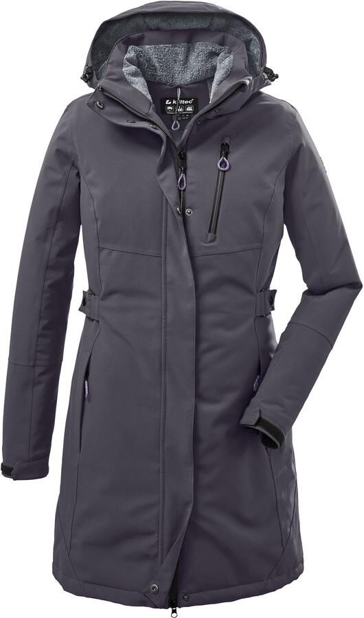 Killtec Parka KOW 165 WMN PRK Water- en winddichte parka met teddyfleece en afneembare capuchon - Foto 2