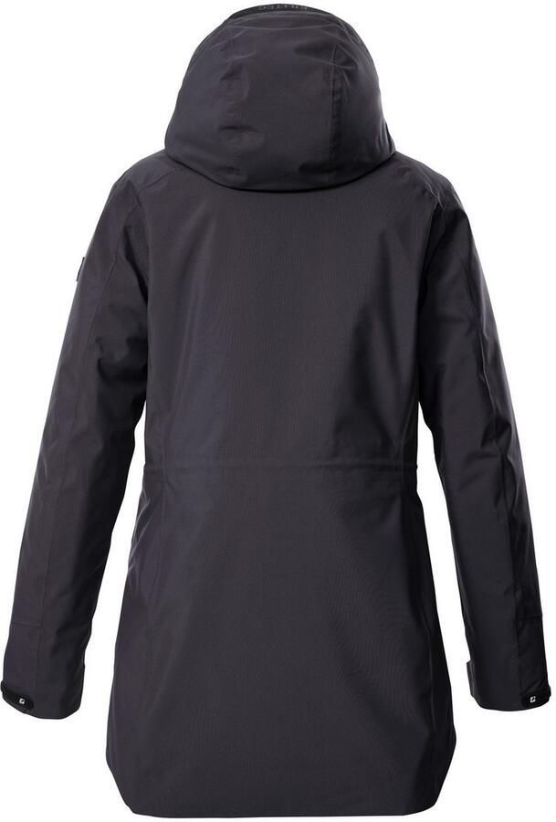Killtec Parka KOW 19 WMN PRK Waterdichte ademende damesparka met verstelbare capuchon - Foto 4