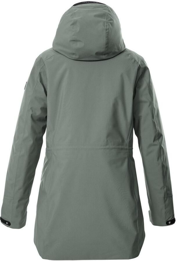 Killtec Parka KOW 19 WMN PRK Waterdichte ademende damesparka met verstelbare capuchon - Foto 4
