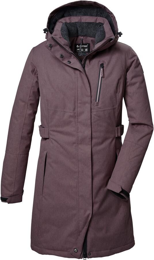 Killtec Parka KOW 303 WMN PRK Waterdichte ademende damesparka met afneembare capuchon - Foto 5