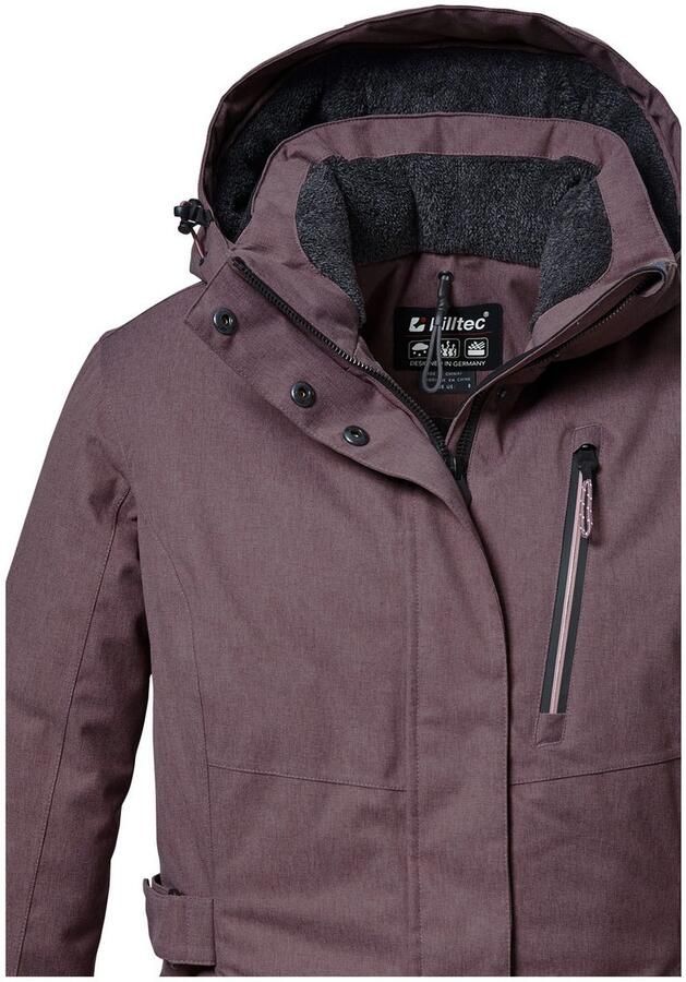 Killtec Parka KOW 303 WMN PRK Waterdichte ademende damesparka met afneembare capuchon