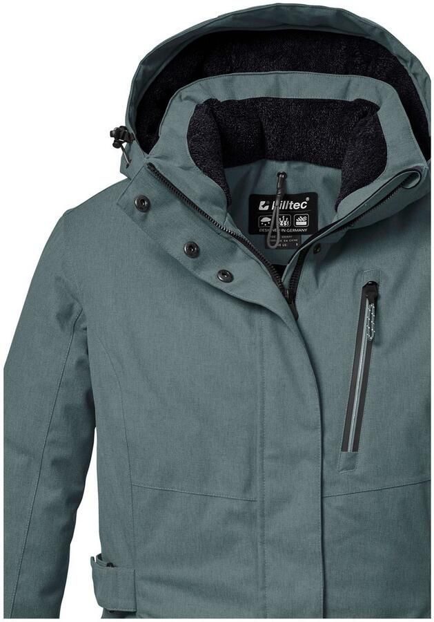 Killtec Parka KOW 303 WMN PRK Waterdichte ademende damesparka met afneembare capuchon