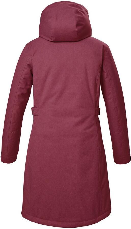 Killtec Parka KOW 303 WMN PRK Waterdichte ademende damesparka met afneembare capuchon - Foto 4