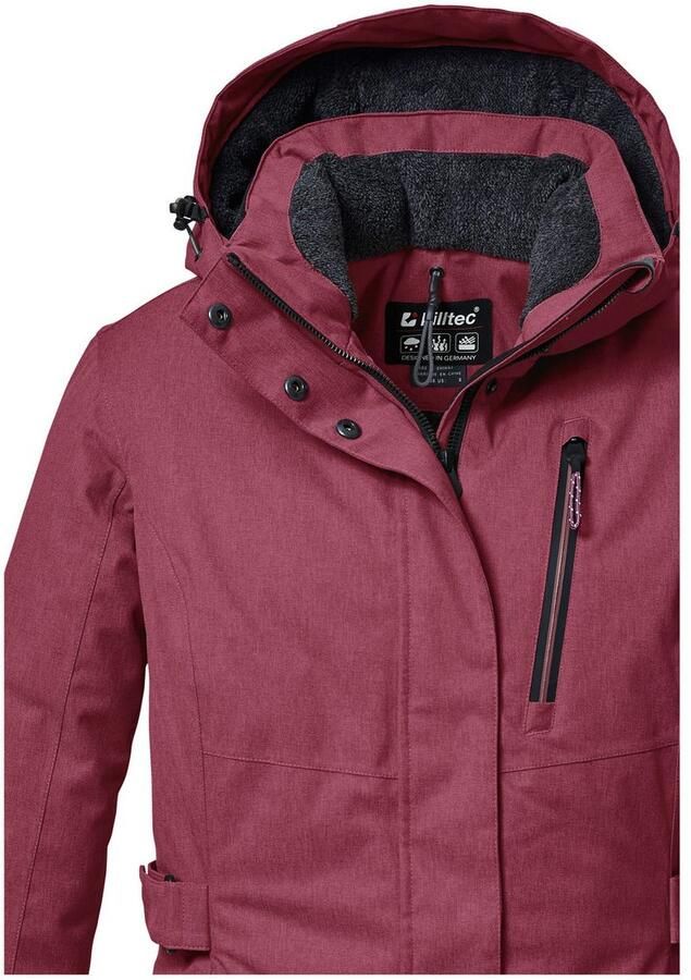 Killtec Parka KOW 303 WMN PRK Waterdichte ademende damesparka met afneembare capuchon