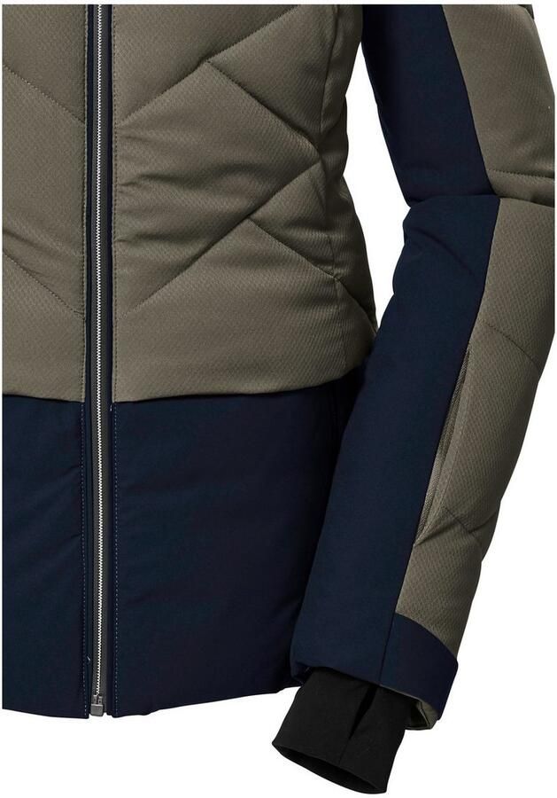 Killtec Ski-jack KSW 102 WMN SKI QLTD JCKT Stijlvolle ski-jas waterafstotend afneembare kunstbontkraag - Foto 4