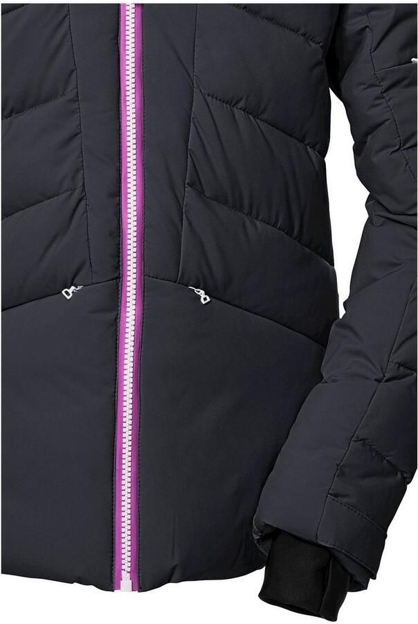 Killtec Ski-jack KSW 116 GRLS SKI QLTD JCKT Waterafstotende winddichte winterjas met sneeuwvanger - Foto 4