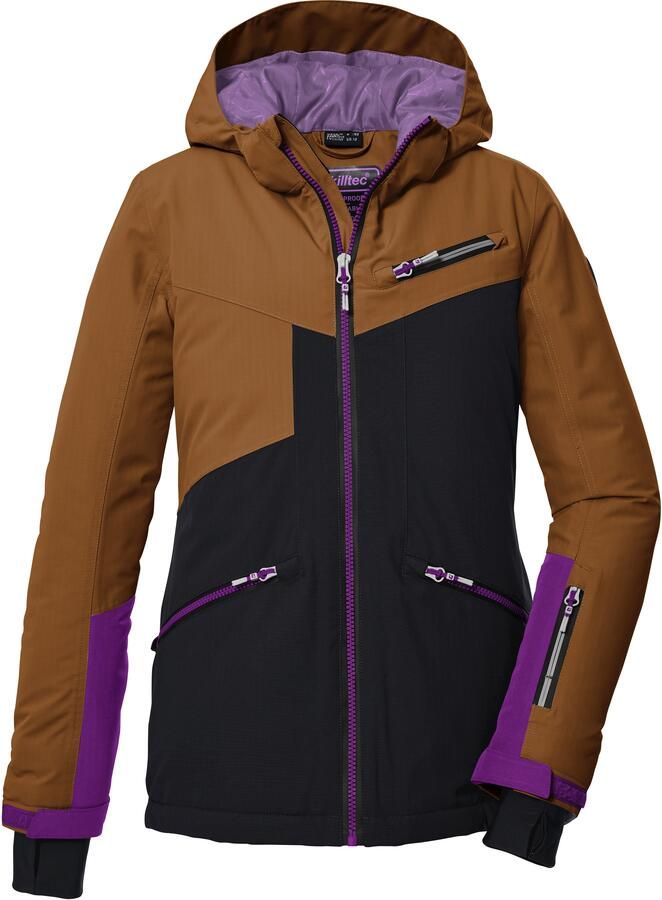 Killtec Ski-jack KSW 117 GRLS SKI JCKT Water- en winddichte functionele jas met ademend design - Foto 2