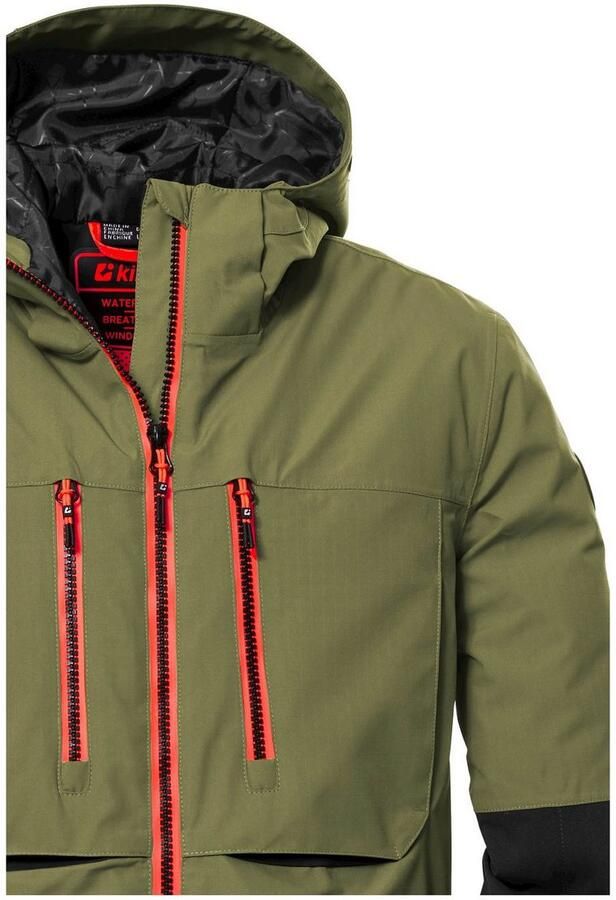 Killtec Ski-jack KSW 127 BYS SKI JCKT Waterdichte ade de kinderjas met verstelbare capuchon - Foto 4