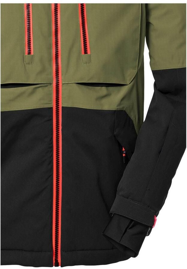 Killtec Ski-jack KSW 127 BYS SKI JCKT Waterdichte ade de kinderjas met verstelbare capuchon - Foto 3