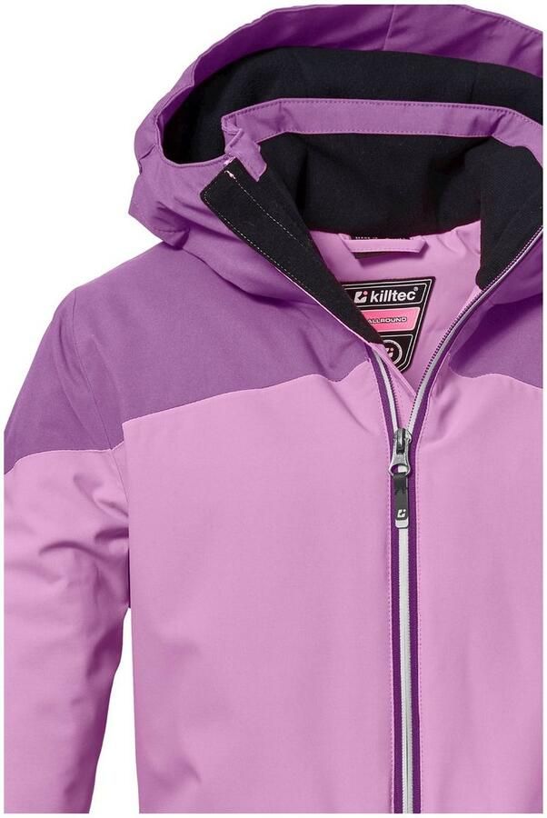 Killtec Ski-jack KSW 151 GRLS SKI JCKT Waterdichte ademende meisjesjas met verstelbare capuchon - Foto 4