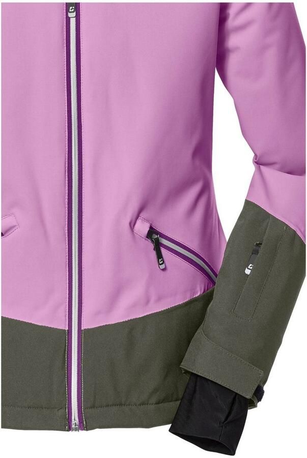 Killtec Ski-jack KSW 151 GRLS SKI JCKT Waterdichte ademende meisjesjas met verstelbare capuchon - Foto 3