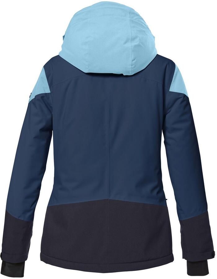 Killtec Ski-jack KSW 151 GRLS SKI JCKT Waterdichte ademende meisjesjas met verstelbare capuchon