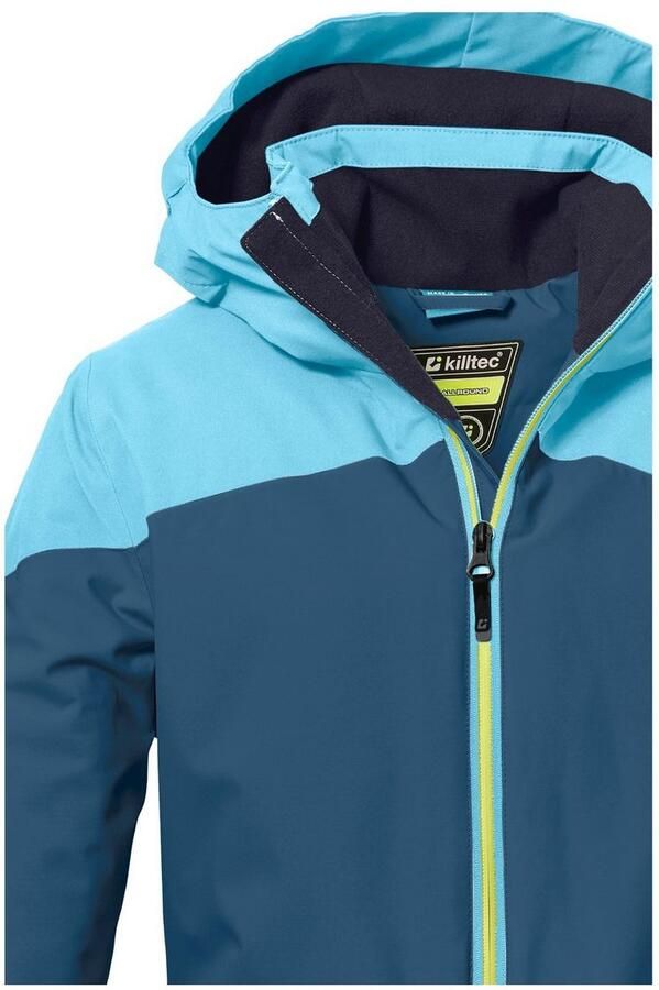 Killtec Ski-jack KSW 151 GRLS SKI JCKT Waterdichte ademende meisjesjas met verstelbare capuchon - Foto 4