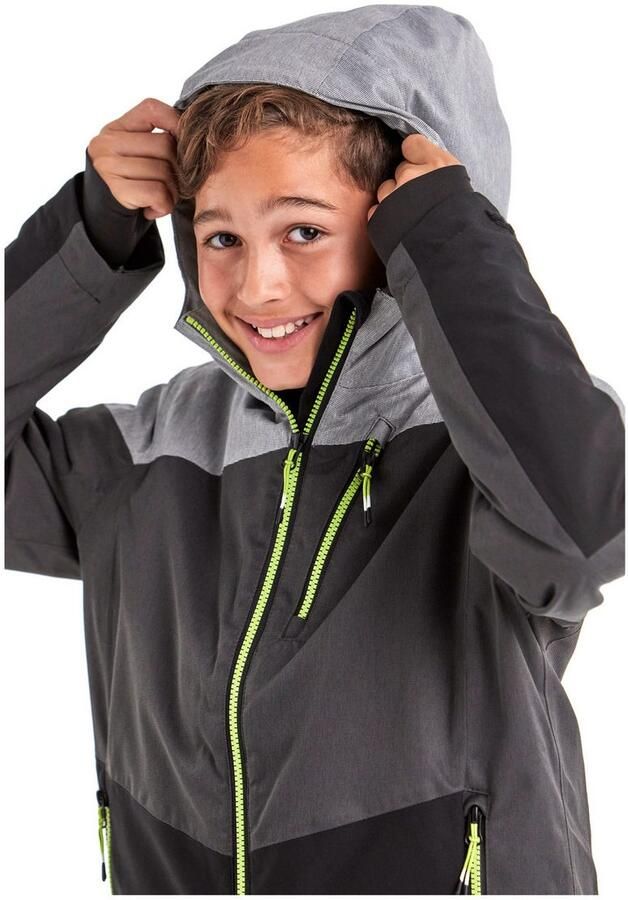 Killtec Ski-jack KSW 161 BYS SKI JCKT Waterdichte ade de skijas met afneembare capuchon - Foto 5