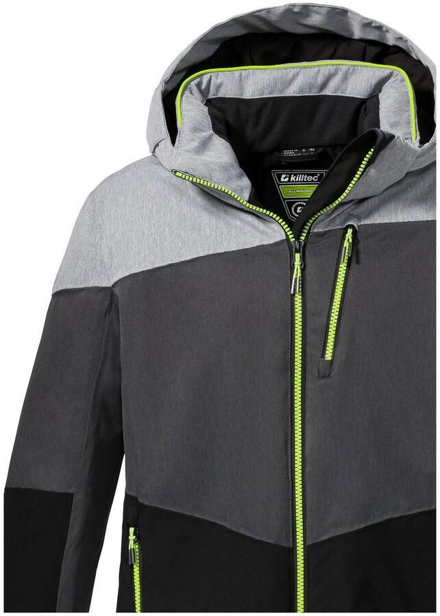Killtec Ski-jack KSW 161 BYS SKI JCKT Waterdichte ade de skijas met afneembare capuchon - Foto 4