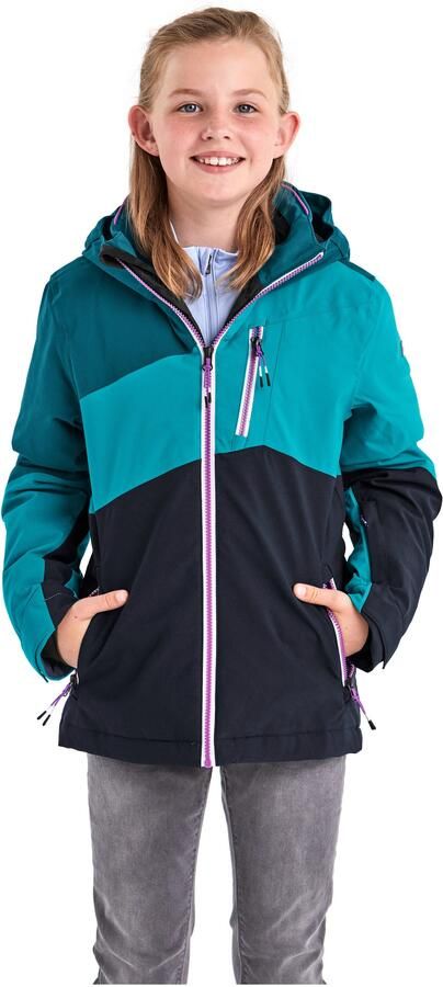Killtec Ski-jack KSW 166 GRLS SKI JCKT Ademende water- en winddichte skijas met afneembare capuchon - Foto 11
