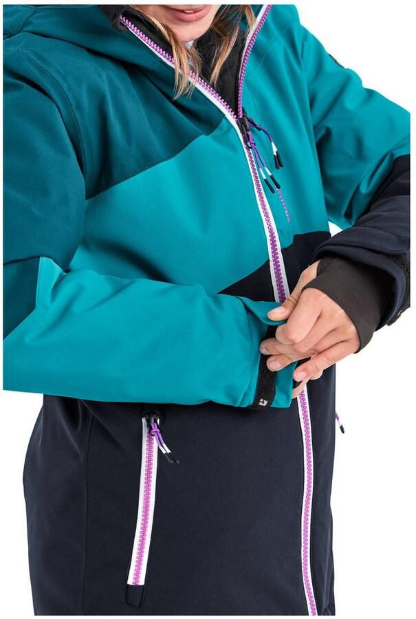 Killtec Ski-jack KSW 166 GRLS SKI JCKT Ademende water- en winddichte skijas met afneembare capuchon - Foto 6