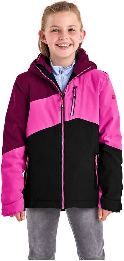 Killtec Ski-jack KSW 166 GRLS SKI JCKT Ademende water- en winddichte skijas met afneembare capuchon - Foto 11