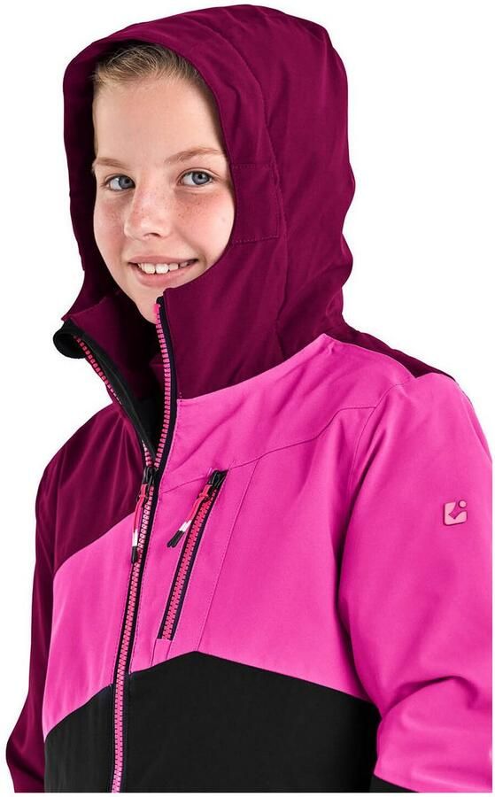 Killtec Ski-jack KSW 166 GRLS SKI JCKT Ademende water- en winddichte skijas met afneembare capuchon - Foto 7