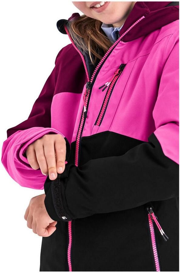 Killtec Ski-jack KSW 166 GRLS SKI JCKT Ademende water- en winddichte skijas met afneembare capuchon - Foto 5