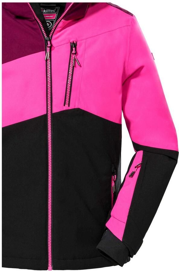 Killtec Ski-jack KSW 166 GRLS SKI JCKT Ademende water- en winddichte skijas met afneembare capuchon - Foto 6