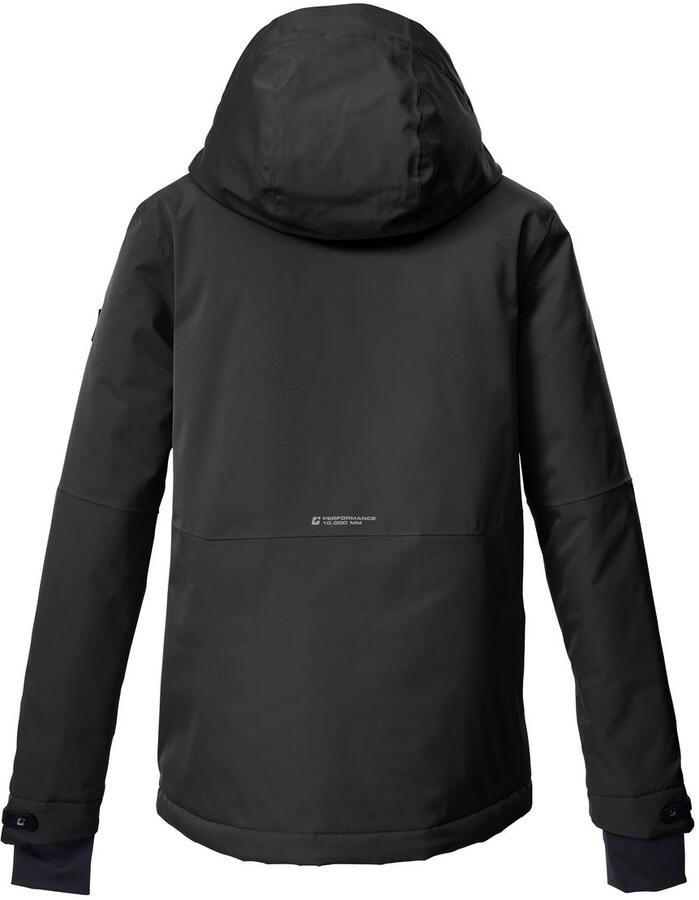 Killtec Ski-jack KSW 191 BYS SKI JCKT Waterdichte kinderjas met capuchon sneeuwvanger en reflectoren