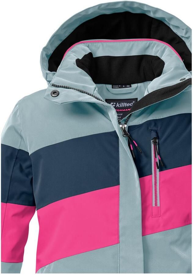 Killtec Ski-jack KSW 197 GRLS SKI JCKT Waterdicht ade d verstelbare capuchon veel zakken - Foto 3