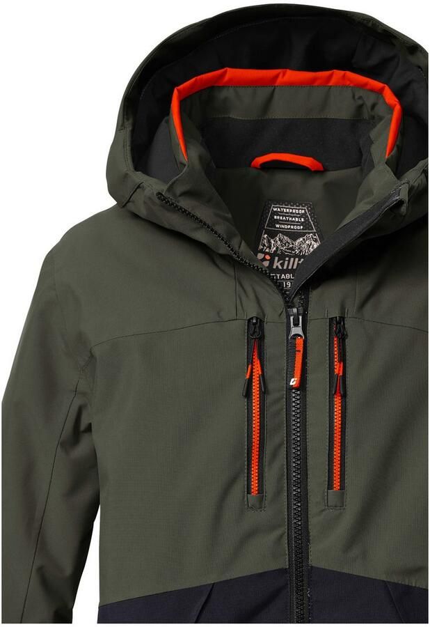 Killtec Ski-jack KSW 201 BYS SKI JCKT Stijlvolle water- en winddichte ski-jas met reflecterende details - Foto 3