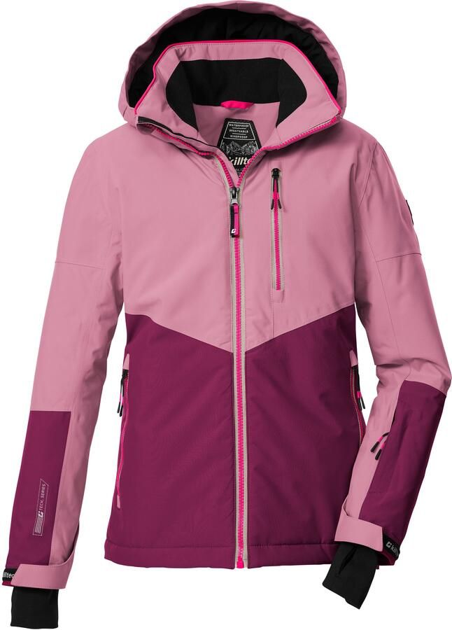 Killtec Ski-jack KSW 207 GRLS SKI JCKT Waterdichte ade de kinderjas met reflecterende details - Foto 6