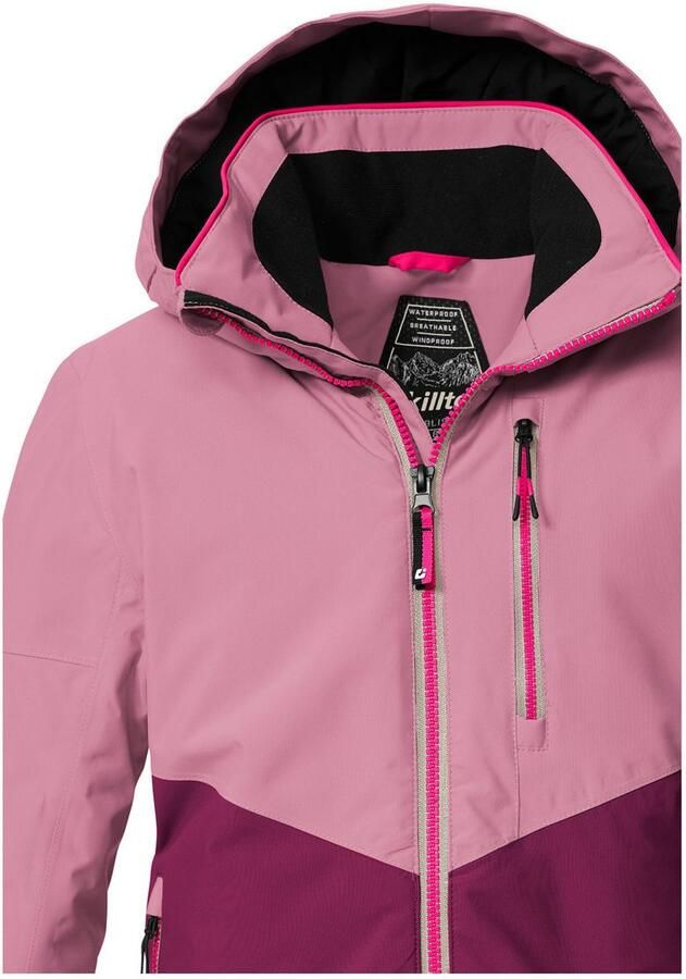 Killtec Ski-jack KSW 207 GRLS SKI JCKT Waterdichte ade de kinderjas met reflecterende details - Foto 3