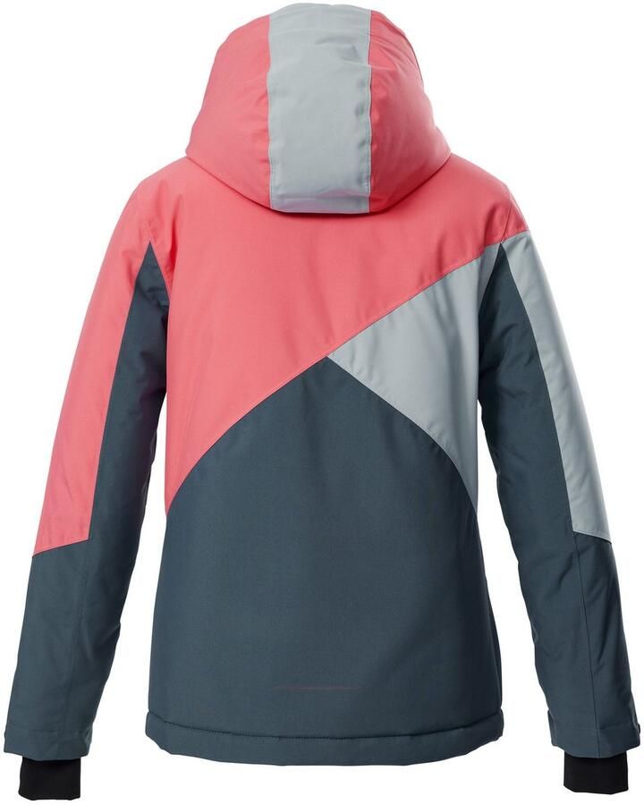 Killtec Ski-jack KSW 209 GRLS SKI JCKT Meisjes-skijas: waterdicht ademend colourblock-design - Foto 1