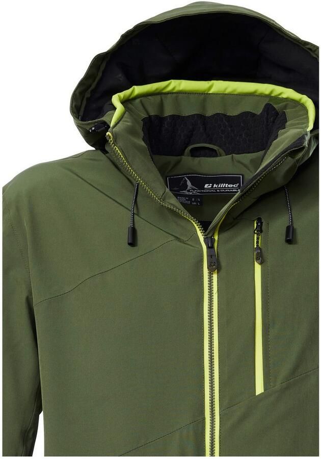 Killtec Ski-jack KSW 24 MN SKI JCKT Ade de water- u. winddichte functionele jas afneembare capuchon - Foto 3