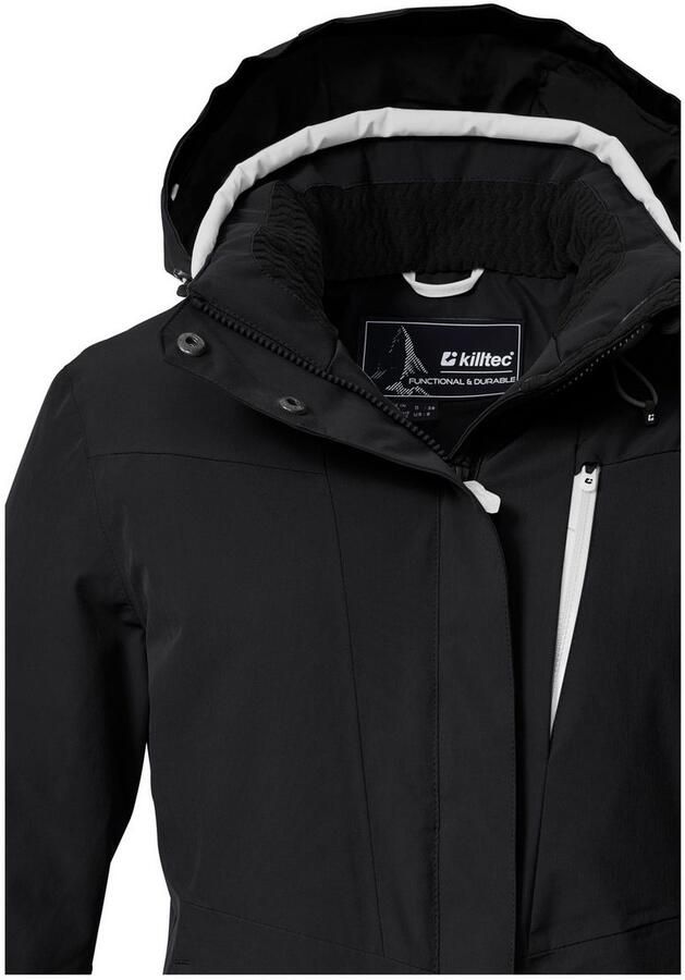 Killtec Ski-jack KSW 25 WMN SKI JCKT Ade de waterdichte skijas met afneembare capuchon - Foto 3