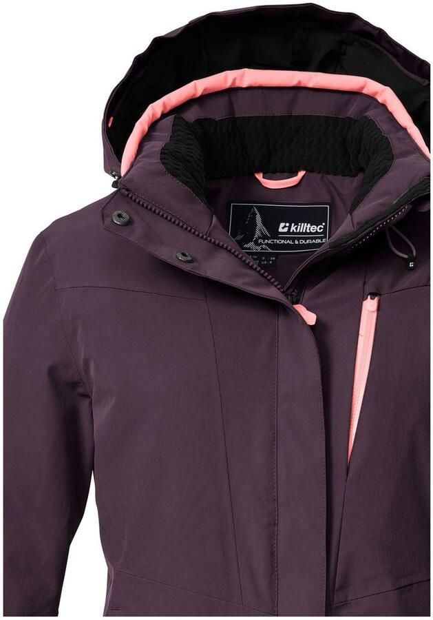 Killtec Ski-jack KSW 25 WMN SKI JCKT Ade de waterdichte skijas met afneembare capuchon - Foto 3