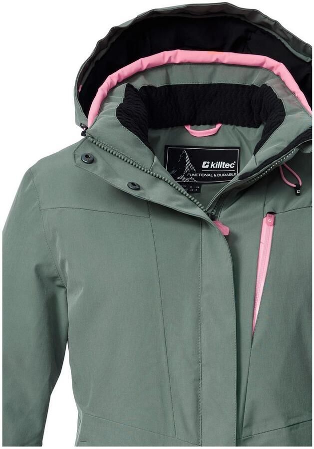 Killtec Ski-jack KSW 25 WMN SKI JCKT Ade de waterdichte skijas met afneembare capuchon - Foto 3